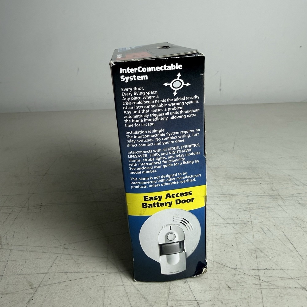 FireX Kidde i4618 Hardwired Smoke Alarm 21007581 120V with Battery Backup - Picture 4 of 5